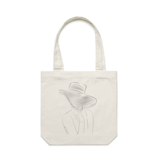 I am feminine - Tote bag  Thumbnail